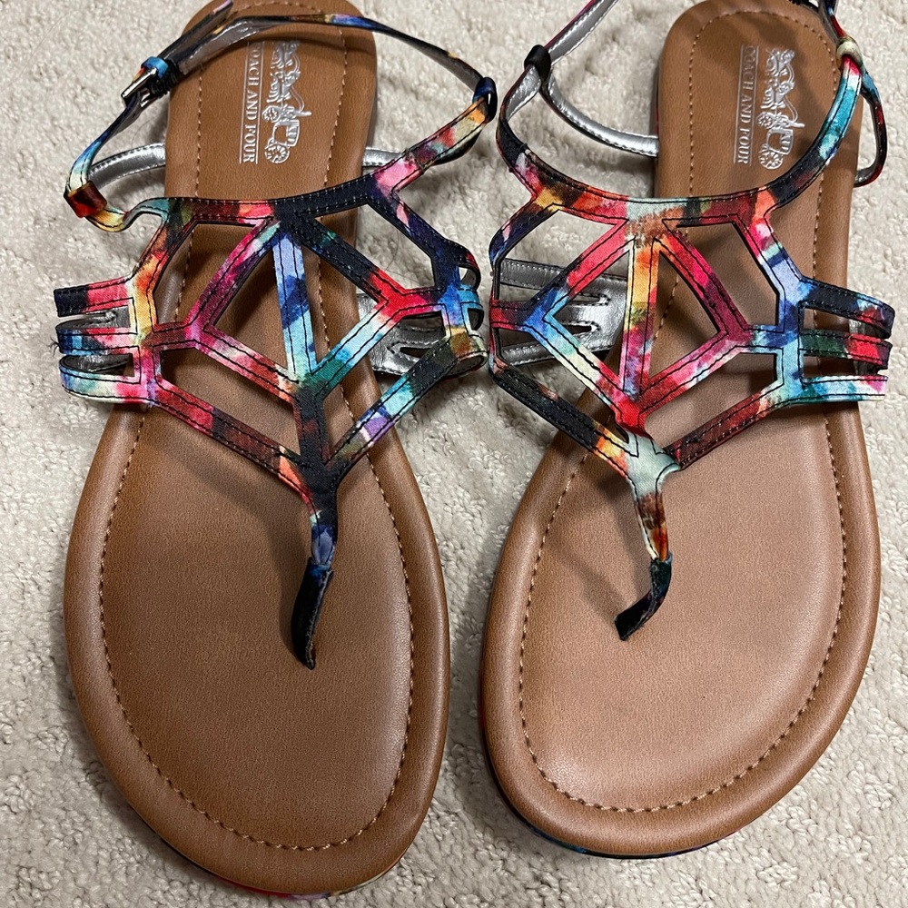 Coach and Four Sandals